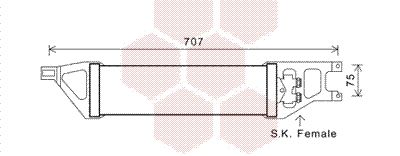 VAN WEZEL Eļļas radiators, Automātiskā pārnesumkārba 30003539